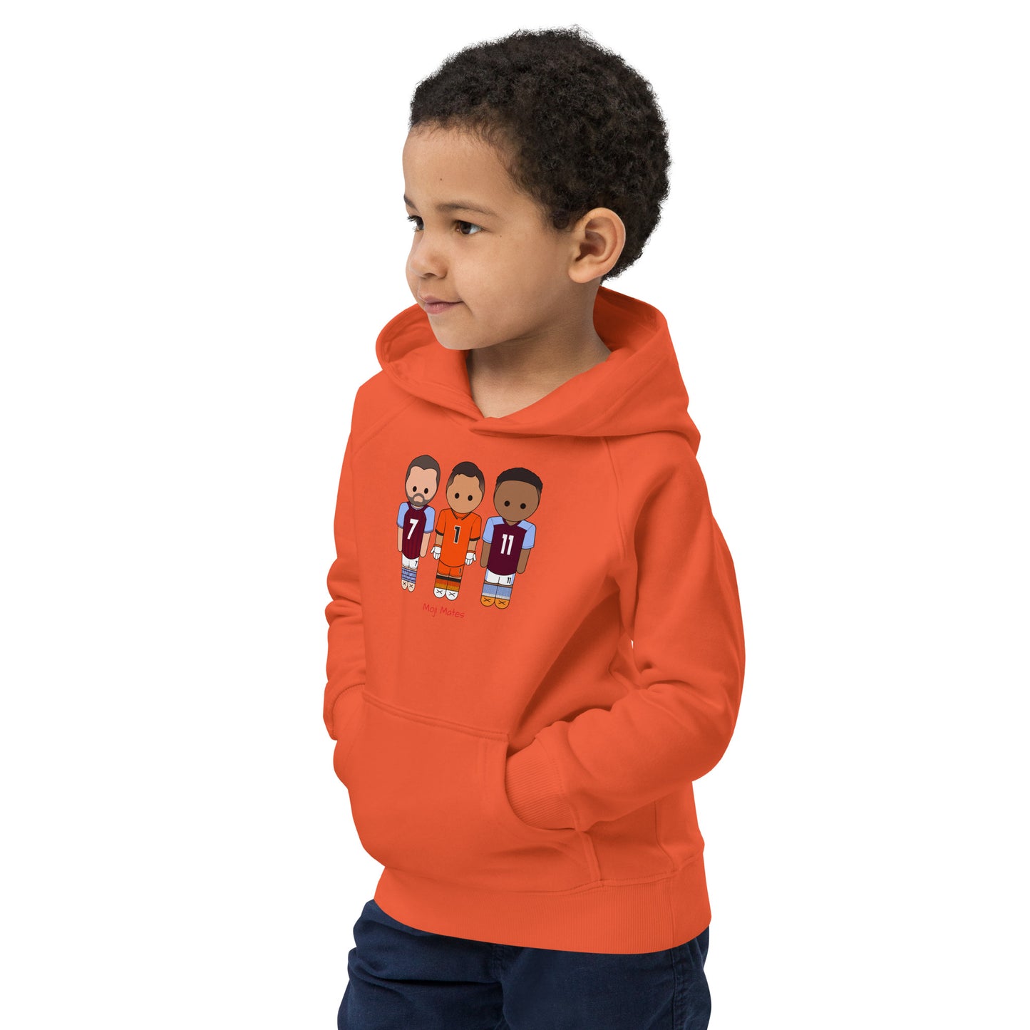 Aston Villa Martinez-Watkins-McGinn Kids eco hoodie