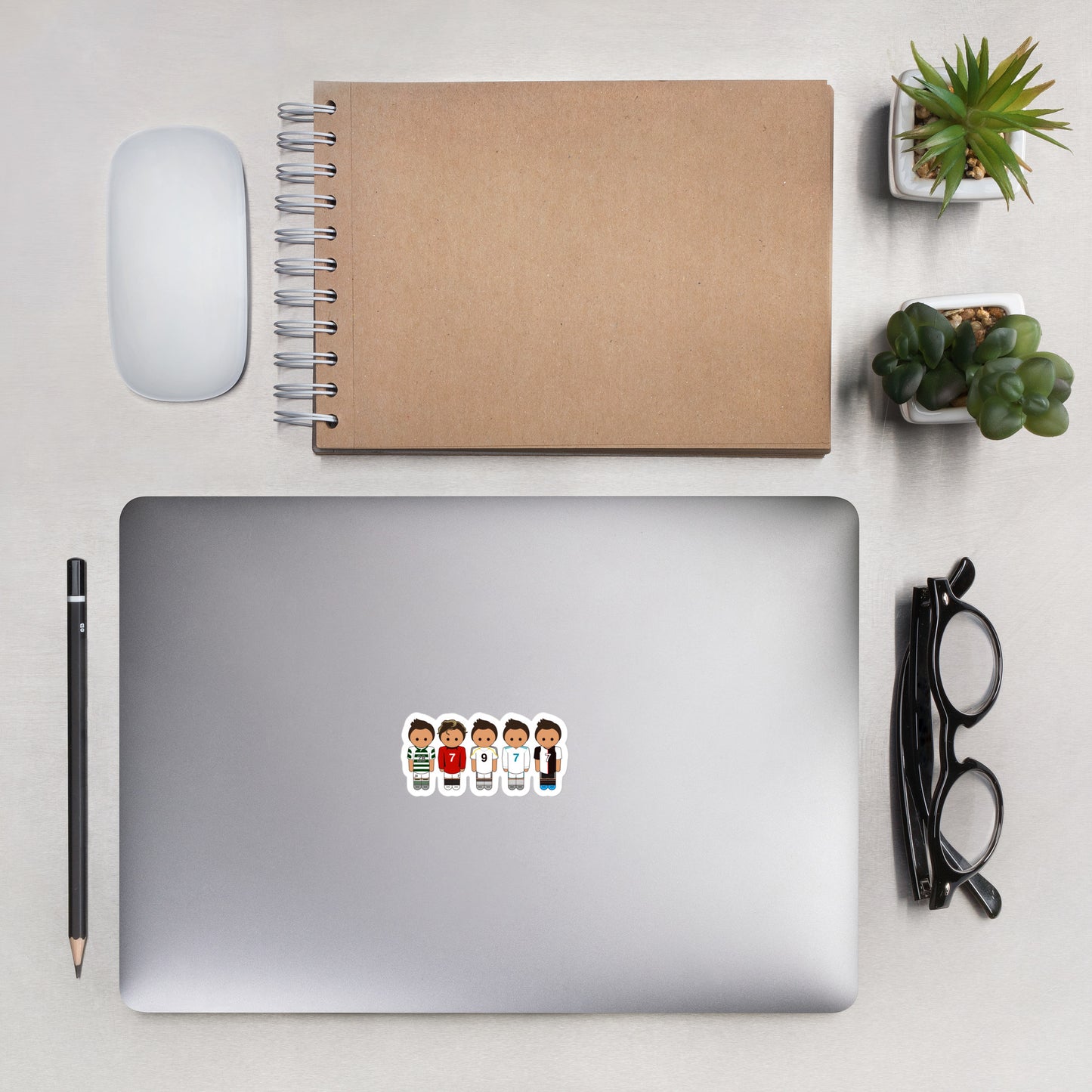 Ronaldo Mash Up Moji Mates Bubble-free stickers