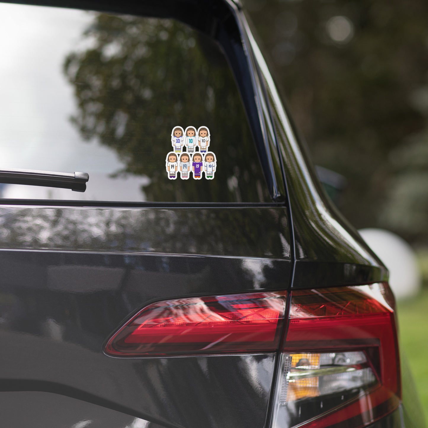 LM RM Collage Bubble-free stickers