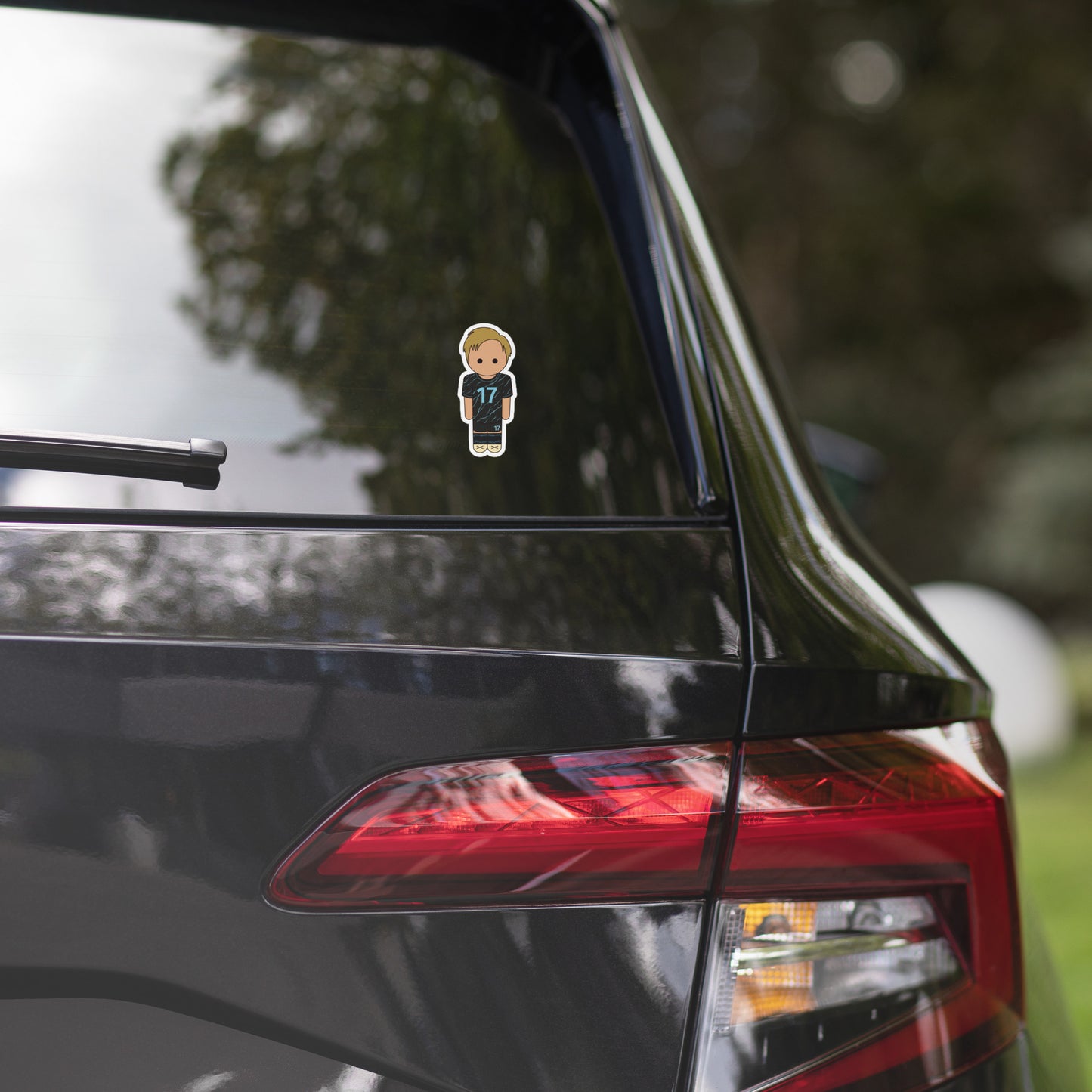 KDB 17 CITY Bubble-free stickers