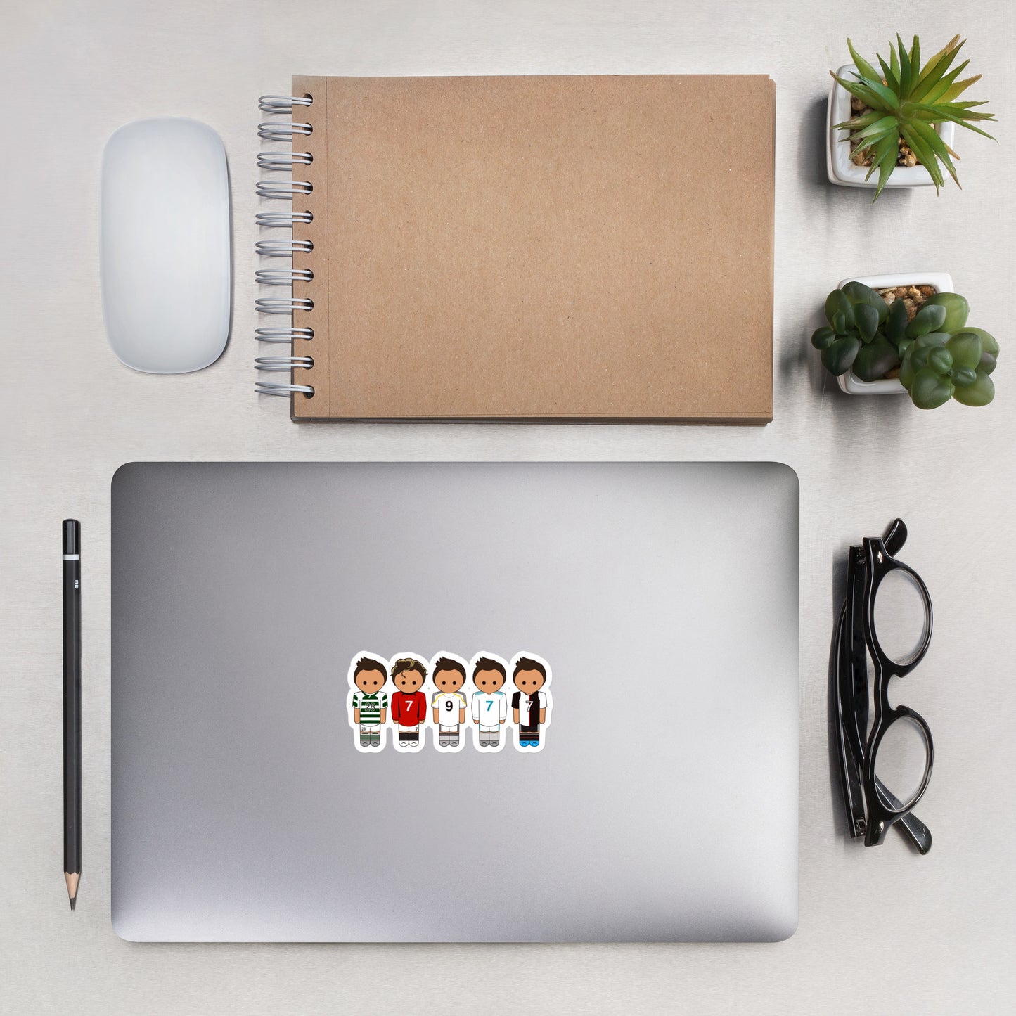 Ronaldo Mash Up Moji Mates Bubble-free stickers