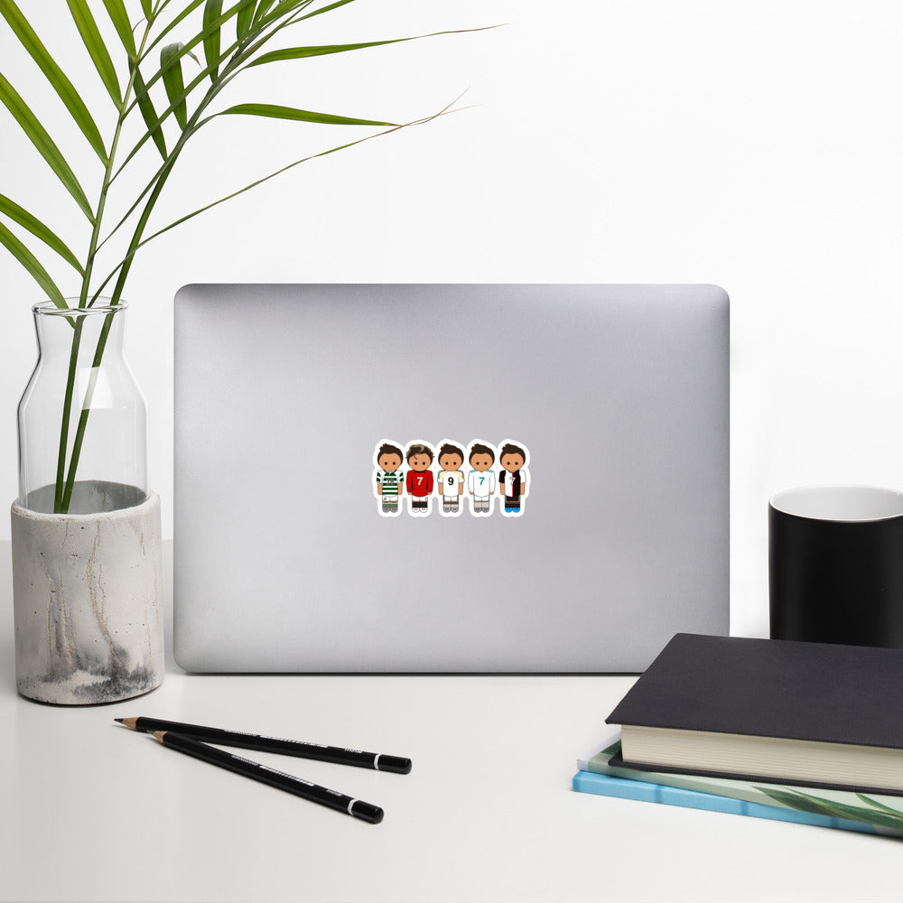 Ronaldo Mash Up Moji Mates Bubble-free stickers