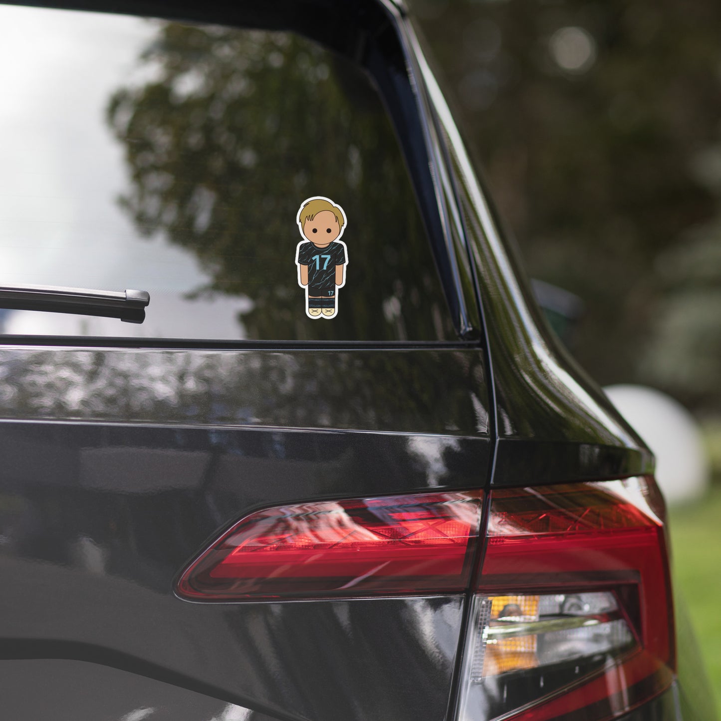 KDB 17 CITY Bubble-free stickers