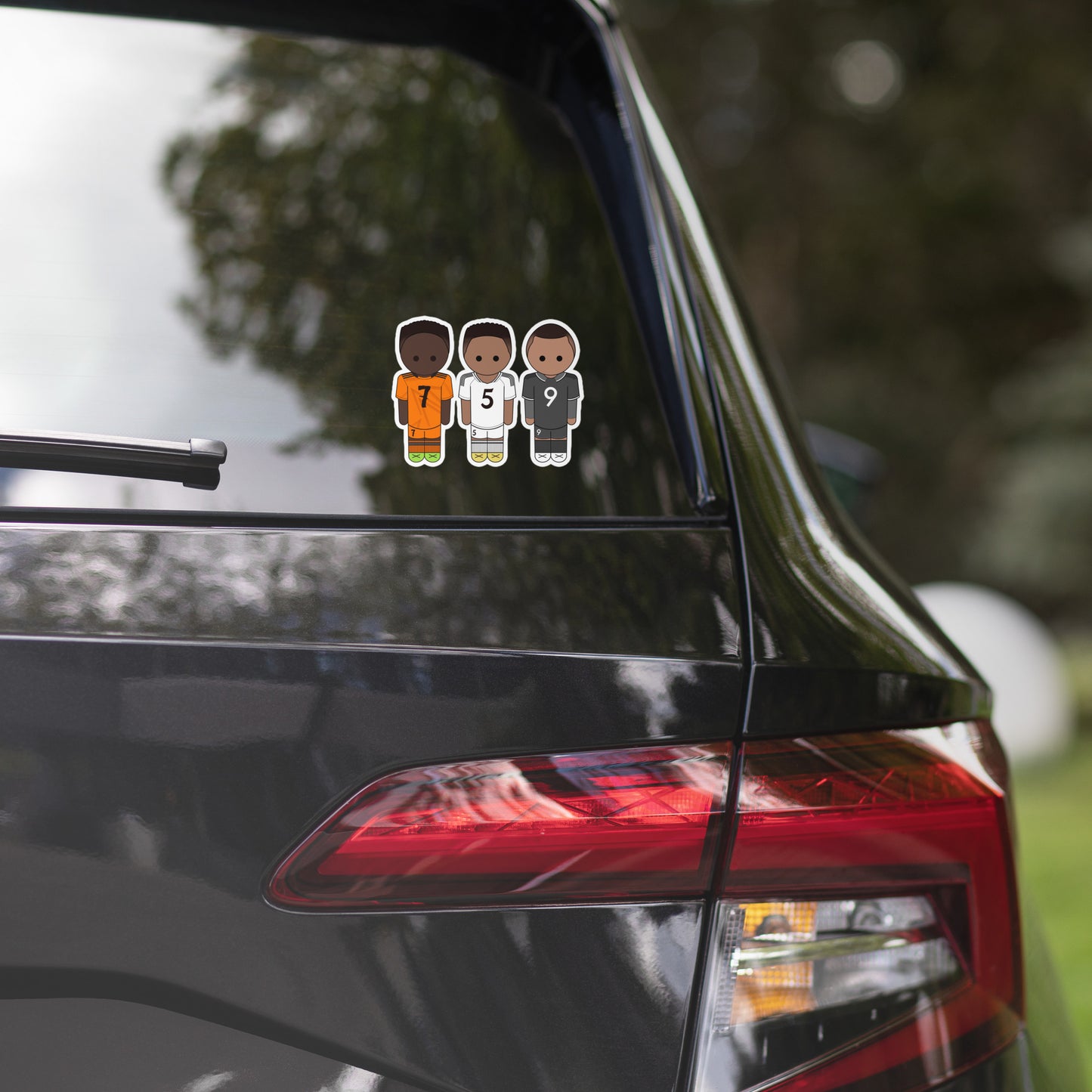 KM-JB-VJR Trio Bubble-free stickers