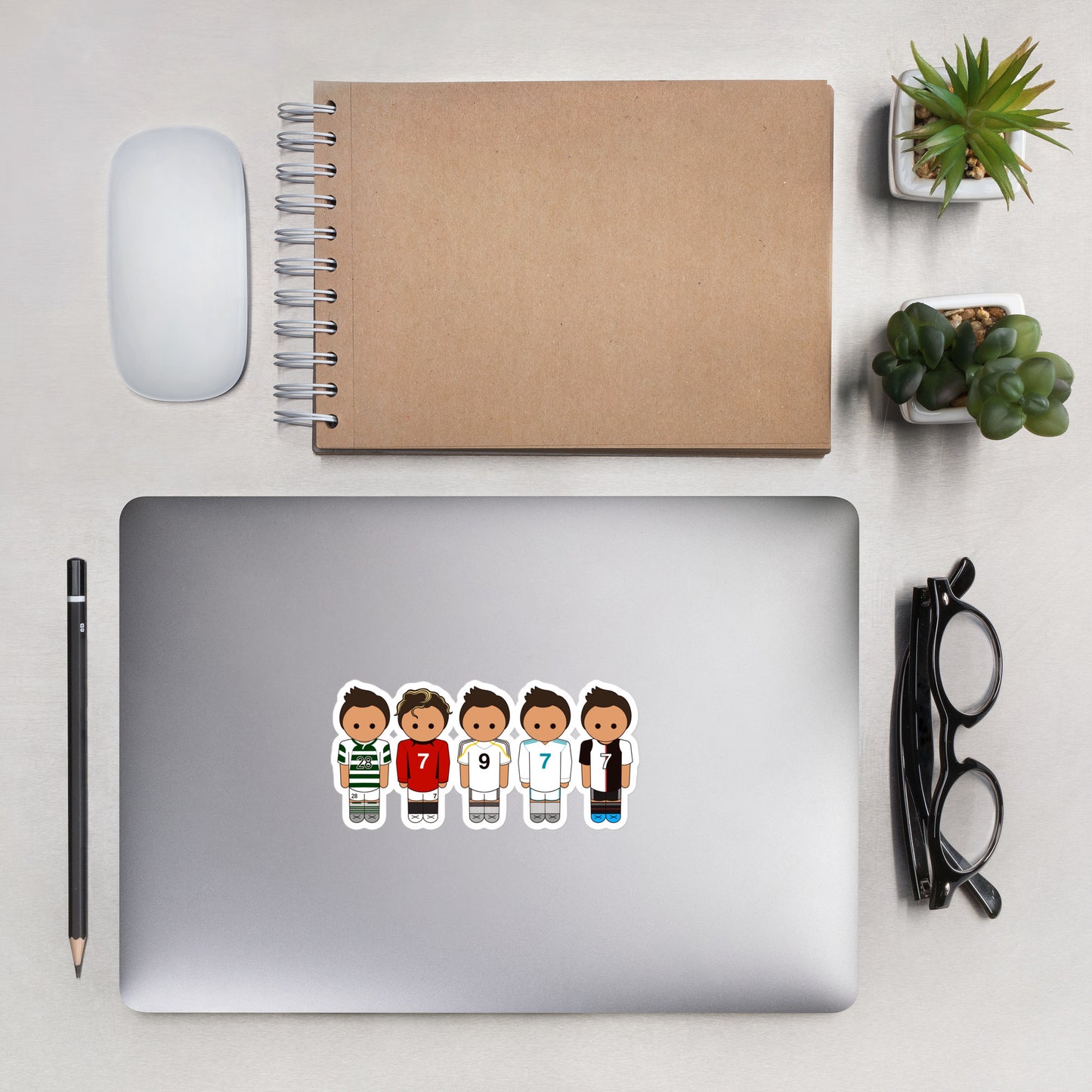 Ronaldo Mash Up Moji Mates Bubble-free stickers