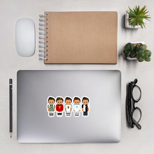 Ronaldo Mash Up Moji Mates Bubble-free stickers