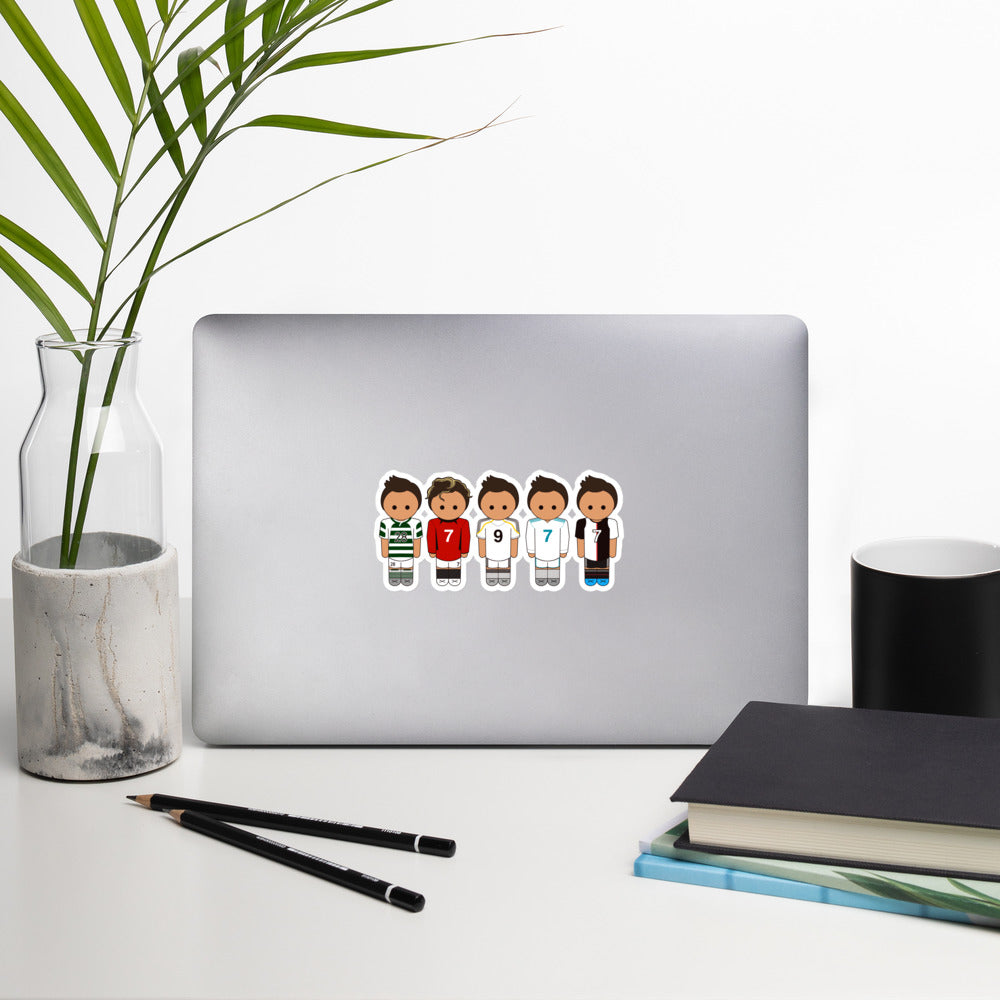 Ronaldo Mash Up Moji Mates Bubble-free stickers