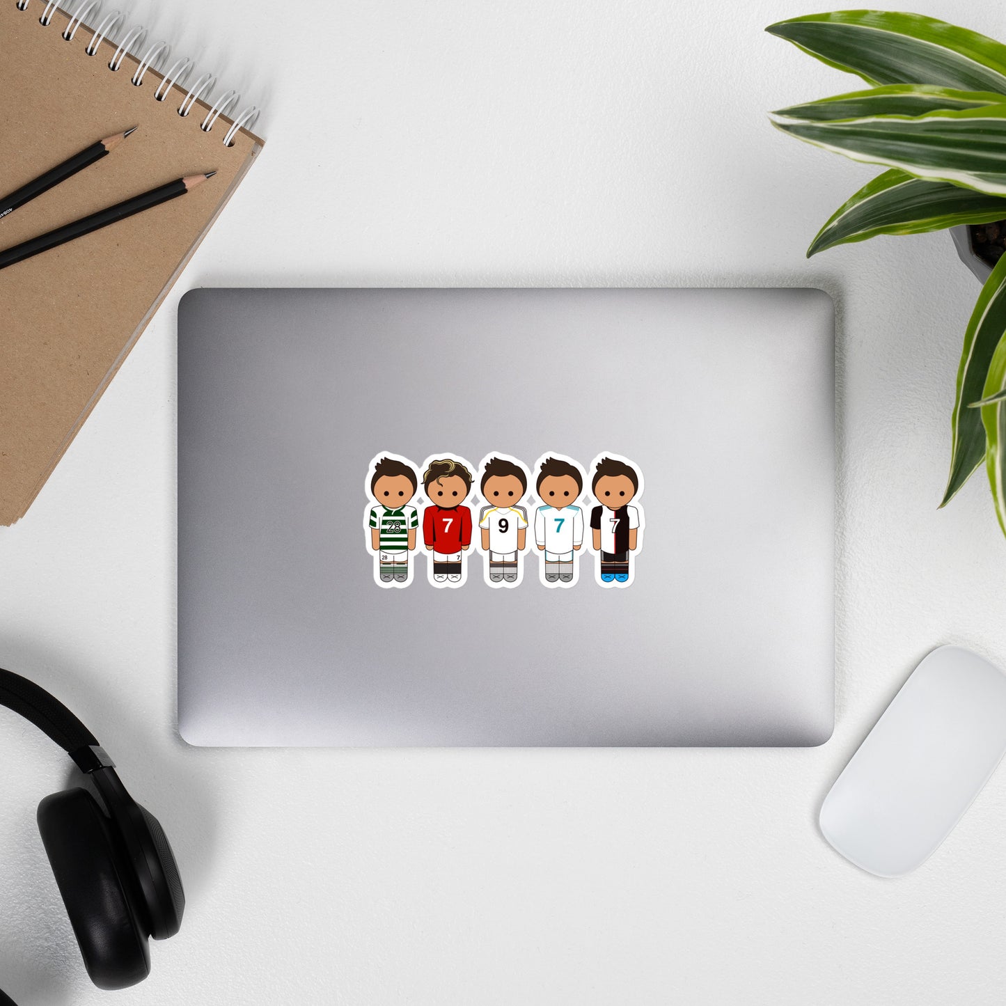 Ronaldo Mash Up Moji Mates Bubble-free stickers