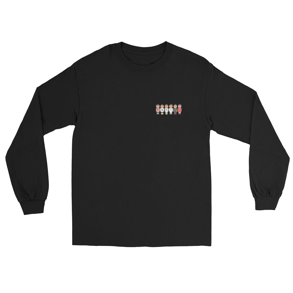 GB Career Lineup Left Chest Men’s Long Sleeve Shirt