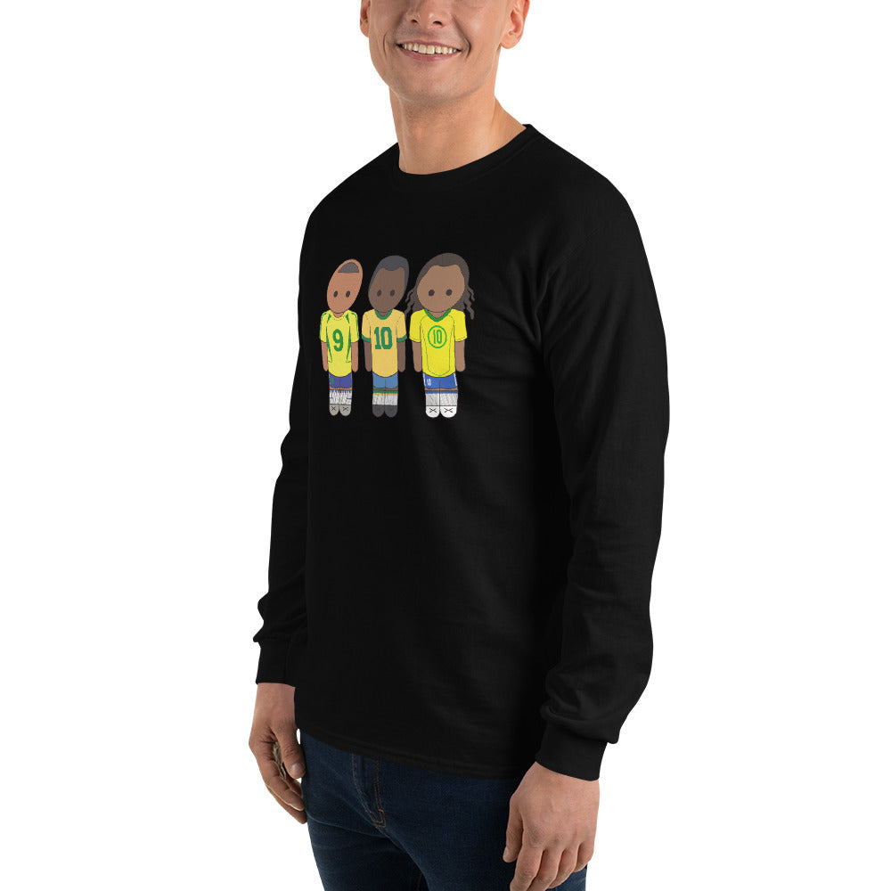 R9-Pele-Ronaldihno Men’s Long Sleeve Shirt