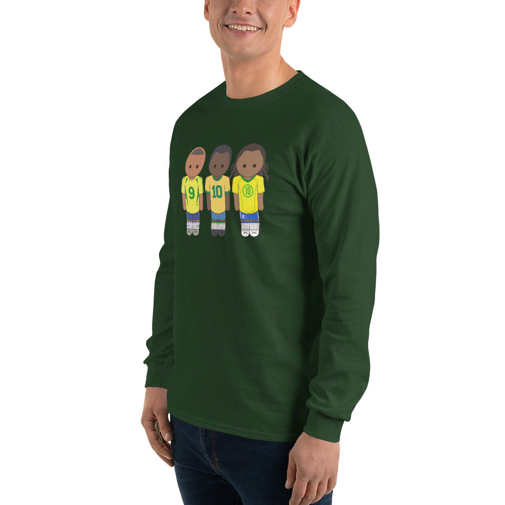 R9-Pele-Ronaldihno Men’s Long Sleeve Shirt