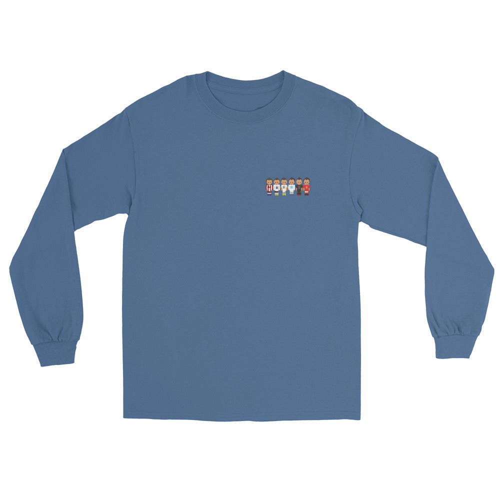 GB Career Lineup Left Chest Men’s Long Sleeve Shirt