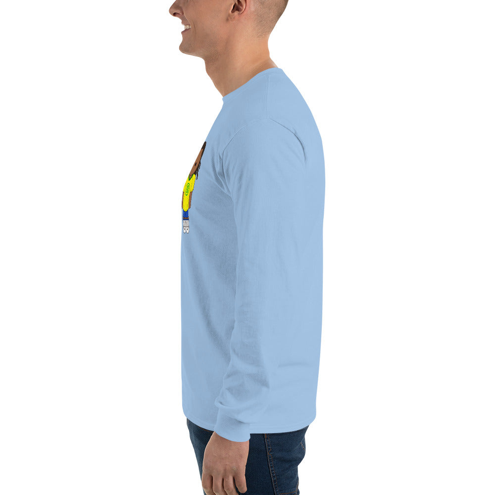 Brazil Ronaldo R9-Pele-Ronaldihno Men’s Long Sleeve Shirt