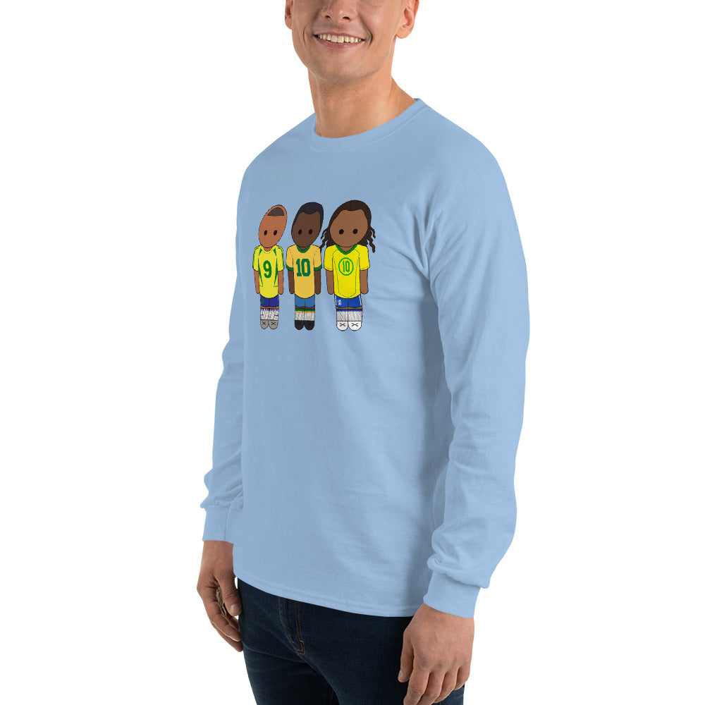 R9-Pele-Ronaldihno Men’s Long Sleeve Shirt