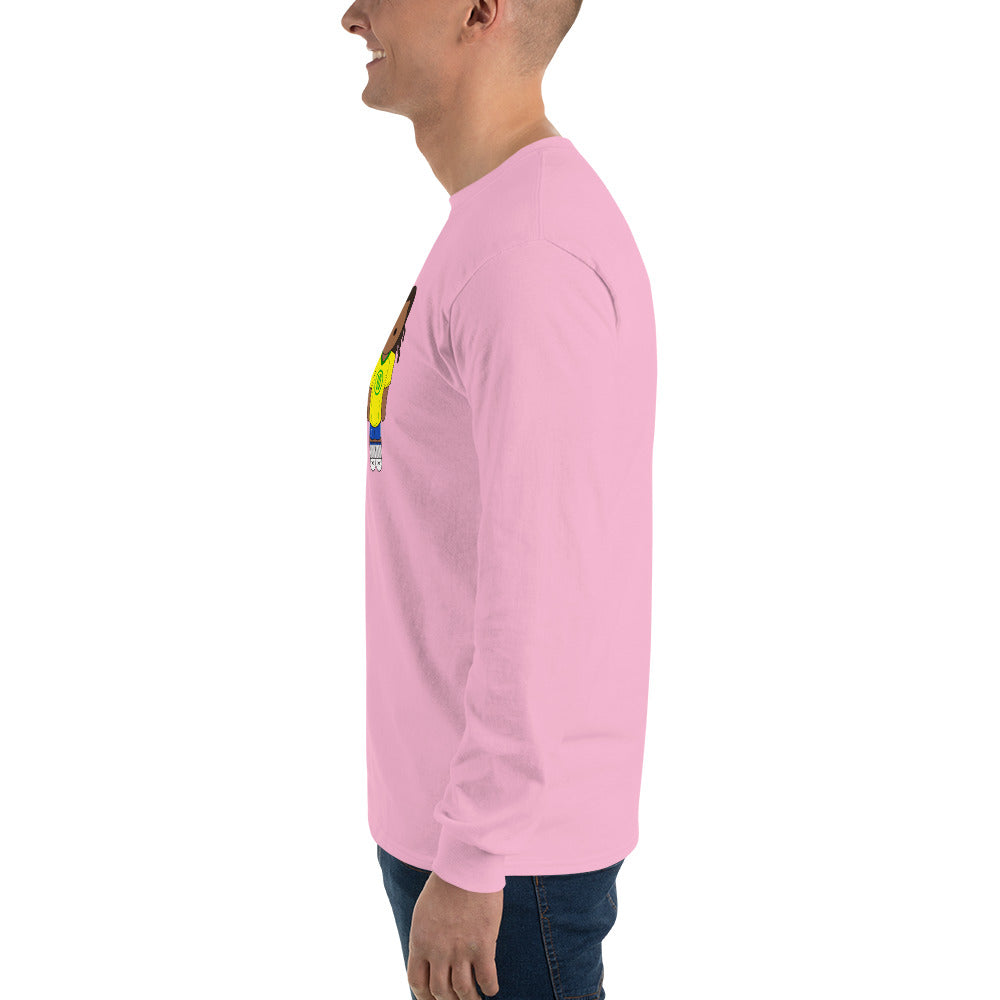 Brazil Ronaldo R9-Pele-Ronaldihno Men’s Long Sleeve Shirt