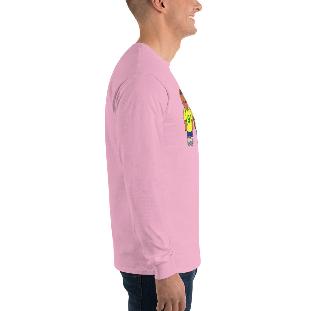 Brazil Ronaldo R9-Pele-Ronaldihno Men’s Long Sleeve Shirt