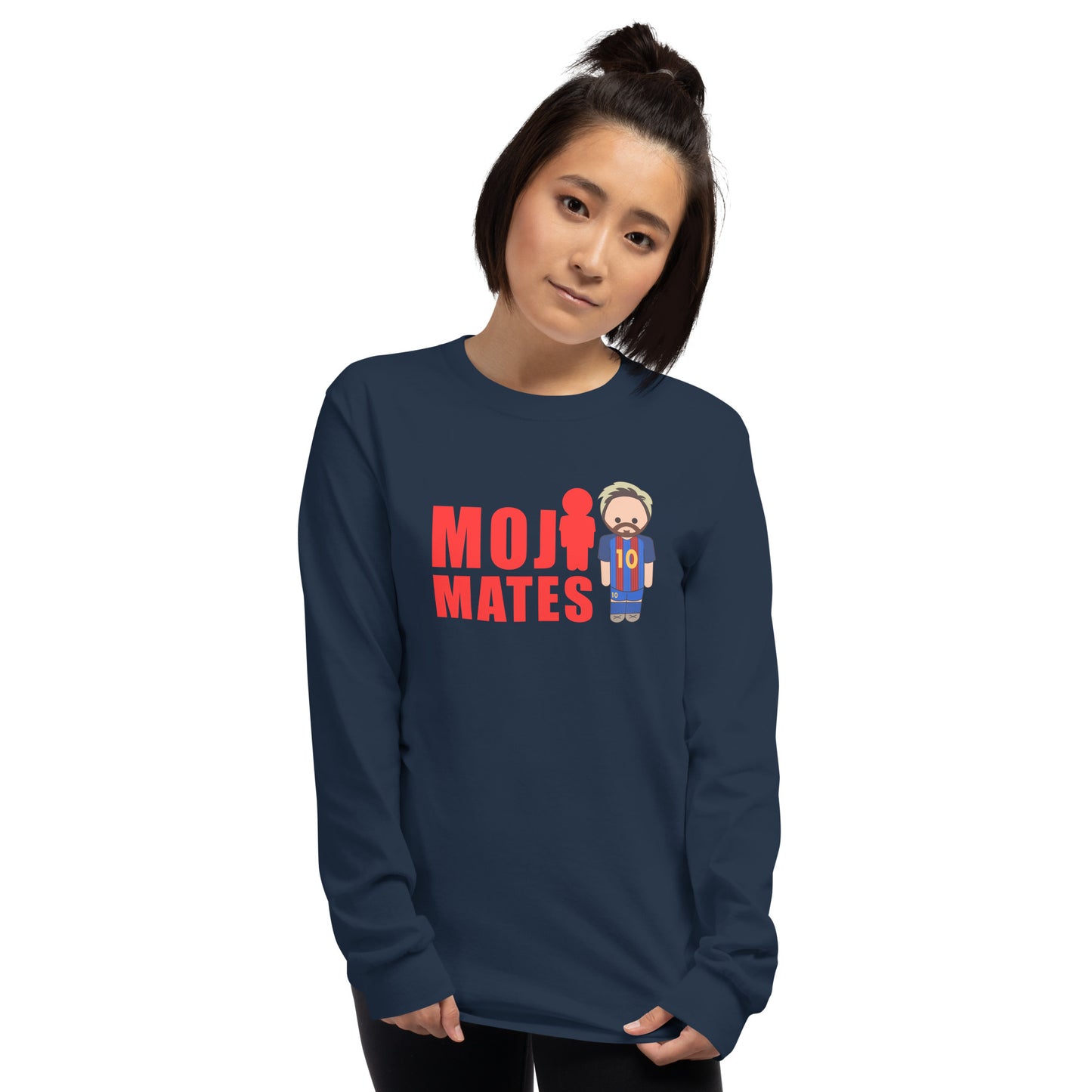Lionel Messi Moji Mates Men’s Long Sleeve Shirt