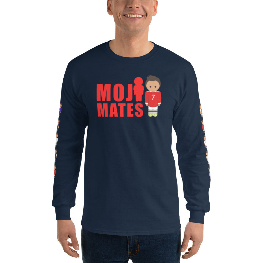 Ronaldo down the sleeves Men’s Long Sleeve Shirt