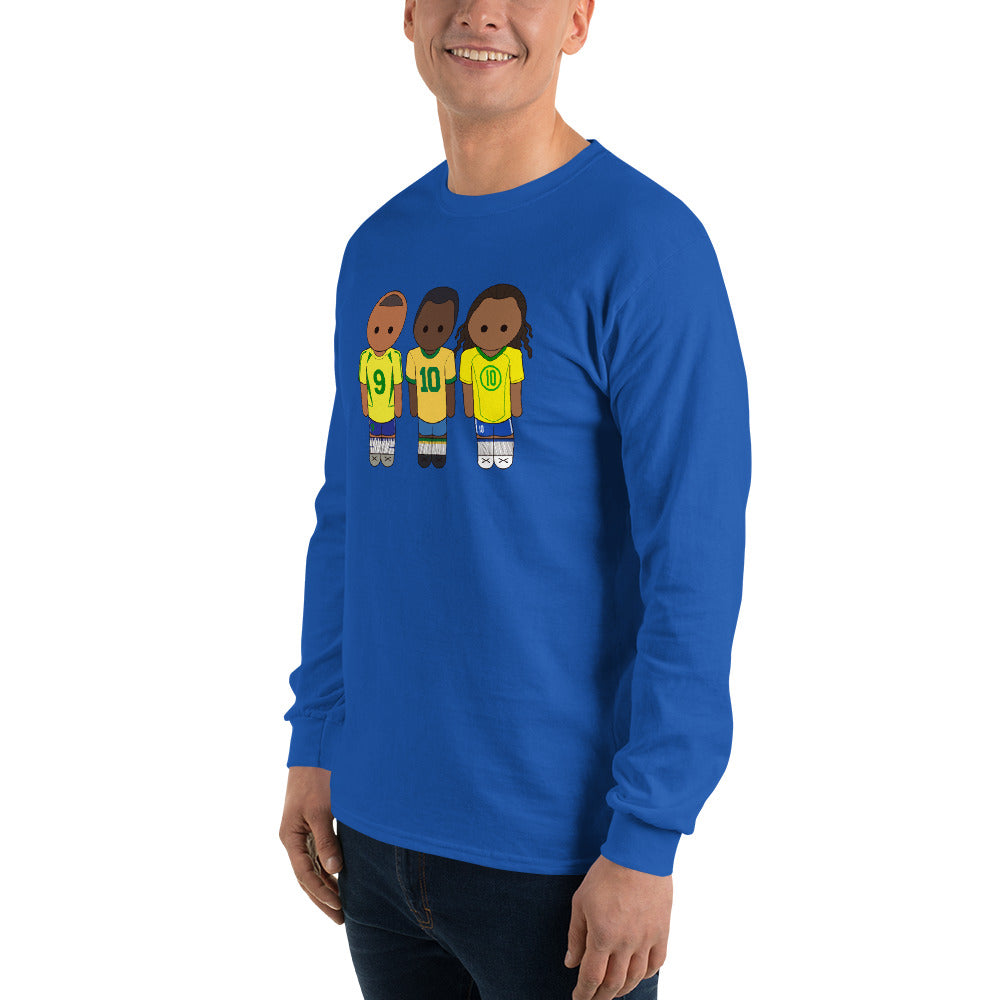 R9-Pele-Ronaldihno Men’s Long Sleeve Shirt