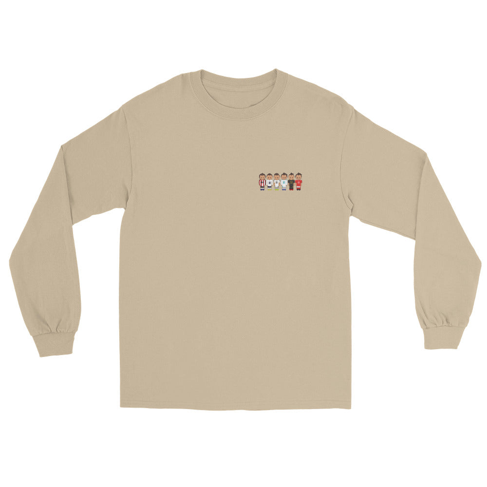 GB Career Lineup Left Chest Men’s Long Sleeve Shirt