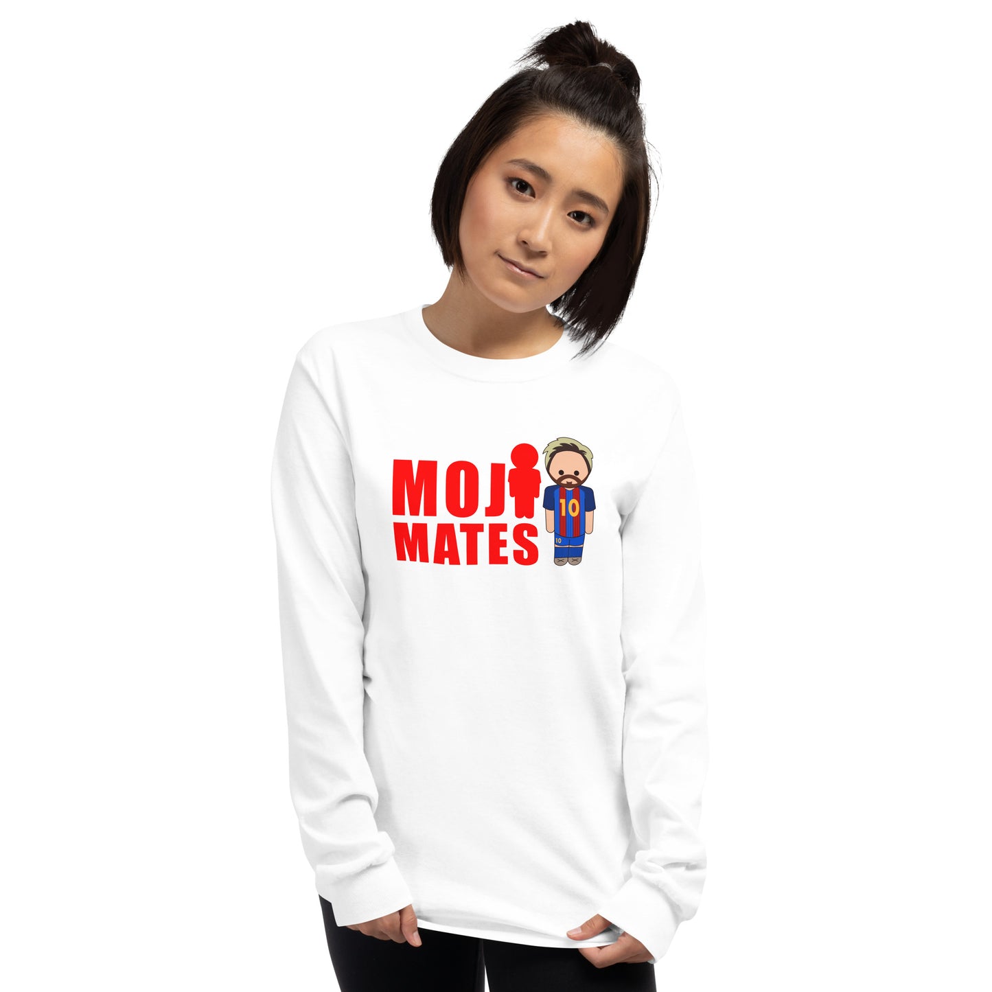 Lionel Messi Moji Mates Men’s Long Sleeve Shirt