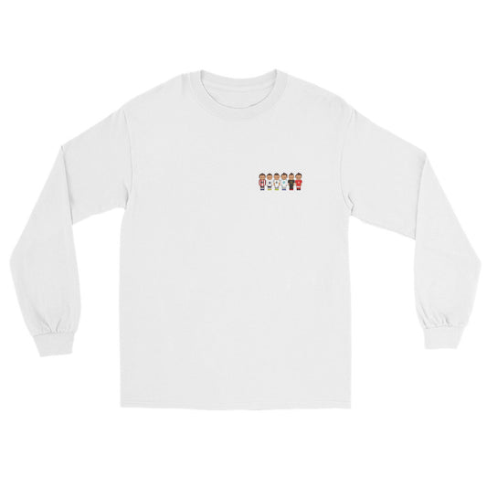 GB Career Lineup Left Chest Men’s Long Sleeve Shirt