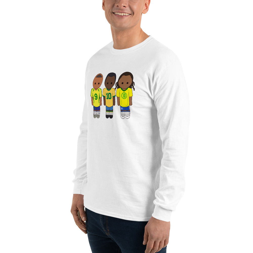 R9-Pele-Ronaldihno Men’s Long Sleeve Shirt