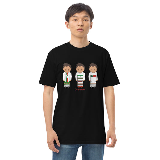 Ronaldo Portugal Away Kit Men’s premium heavyweight tee
