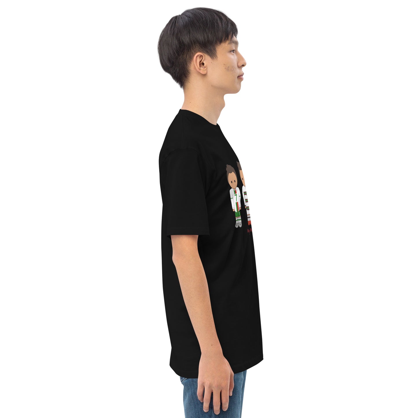 Ronaldo Portugal Away Kit Men’s premium heavyweight tee