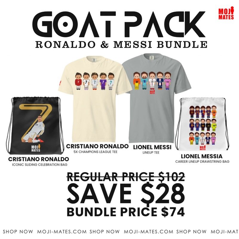 GOAT Pack: Ronaldo + Messi Bundle