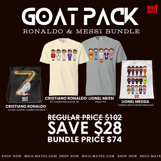 GOAT Pack: Ronaldo + Messi Bundle