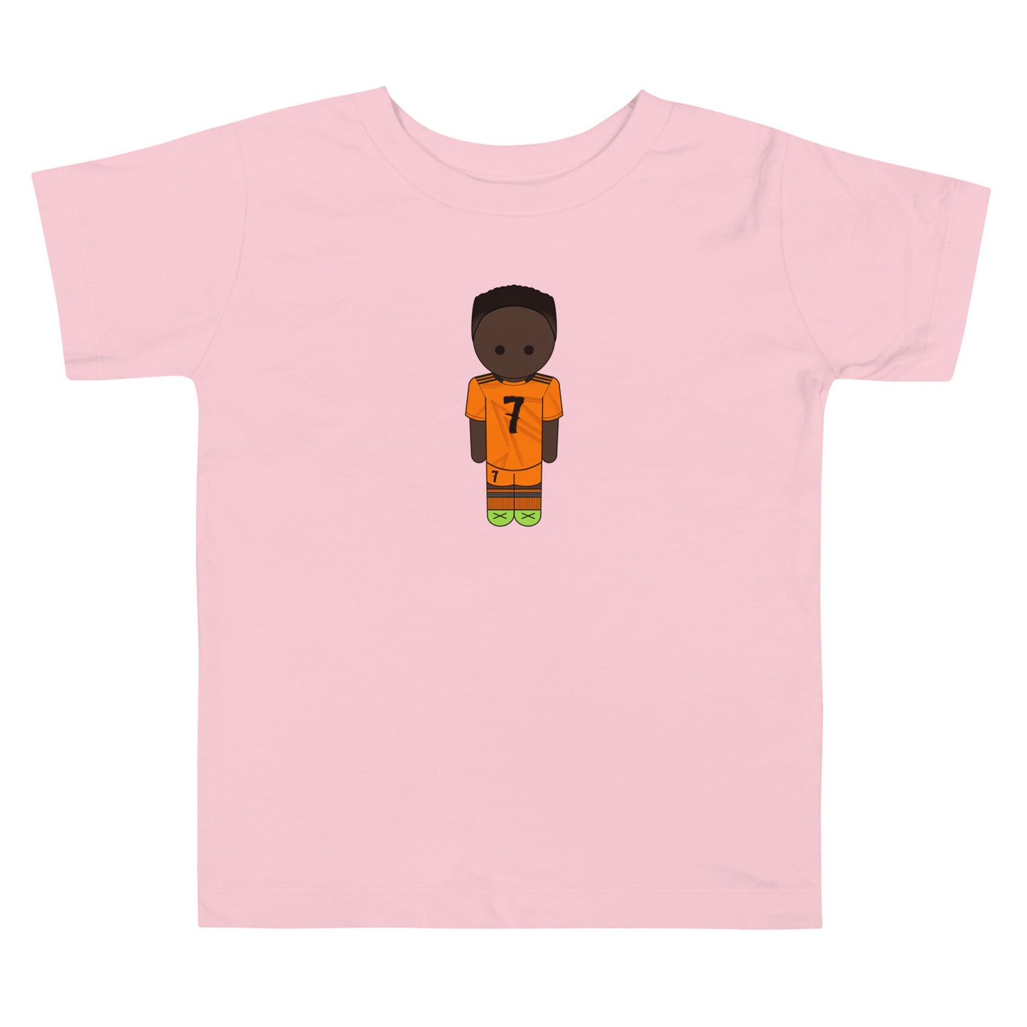 Vini Orange Toddler Short Sleeve Tee
