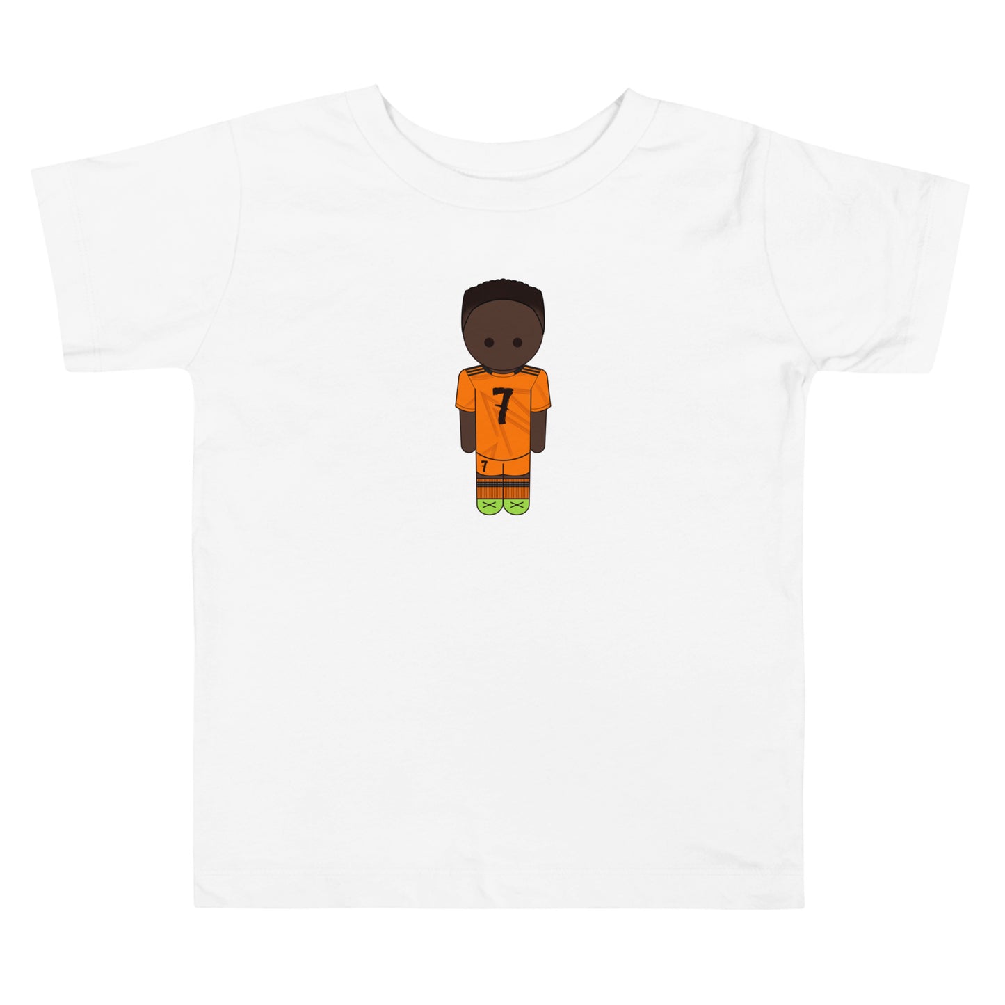 Vini Orange Toddler Short Sleeve Tee
