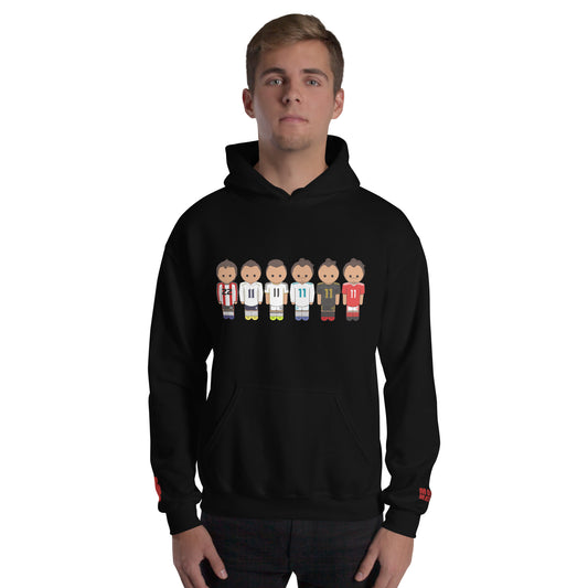 Gareth Bale Lineup Unisex Hoodie