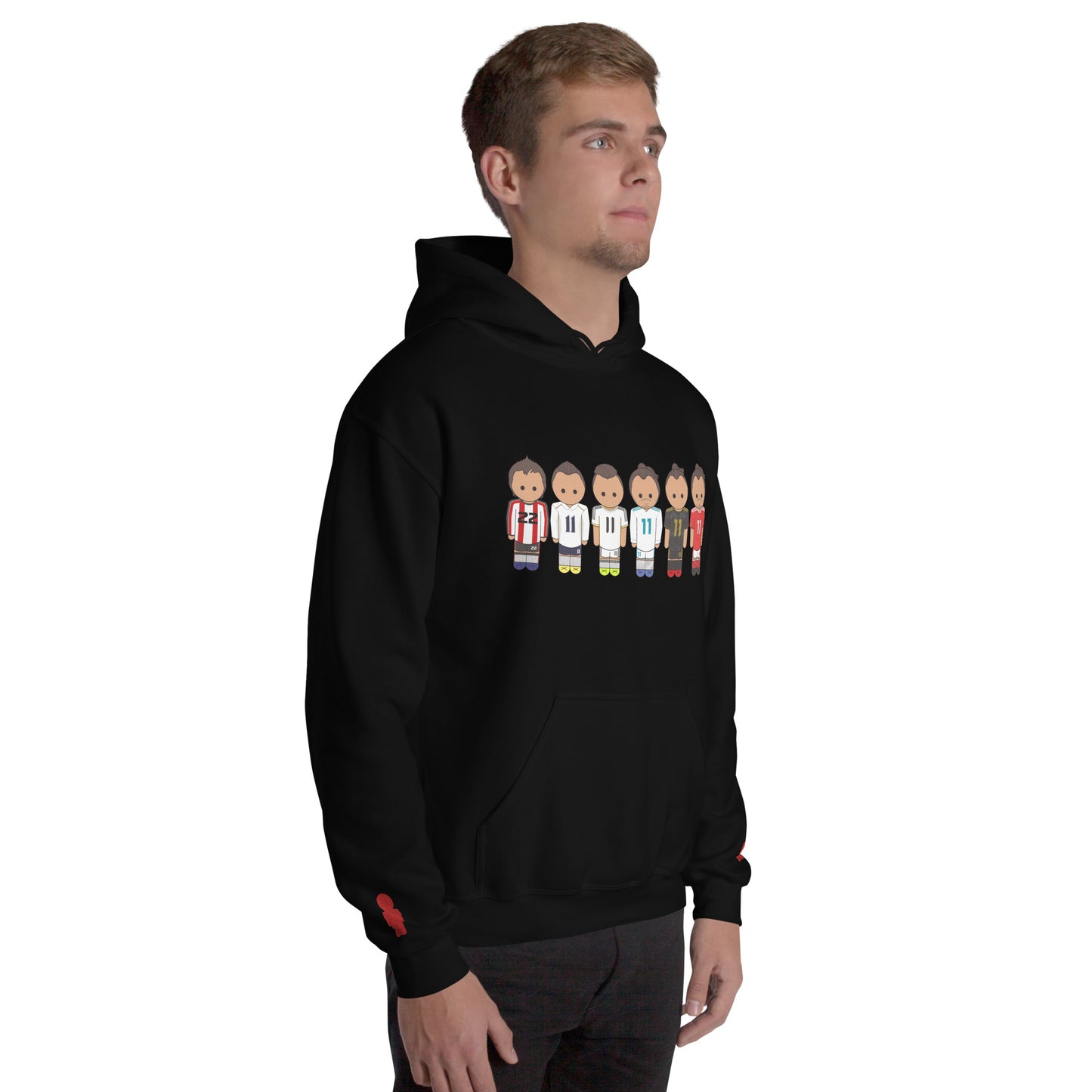 Gareth Bale Lineup Unisex Hoodie