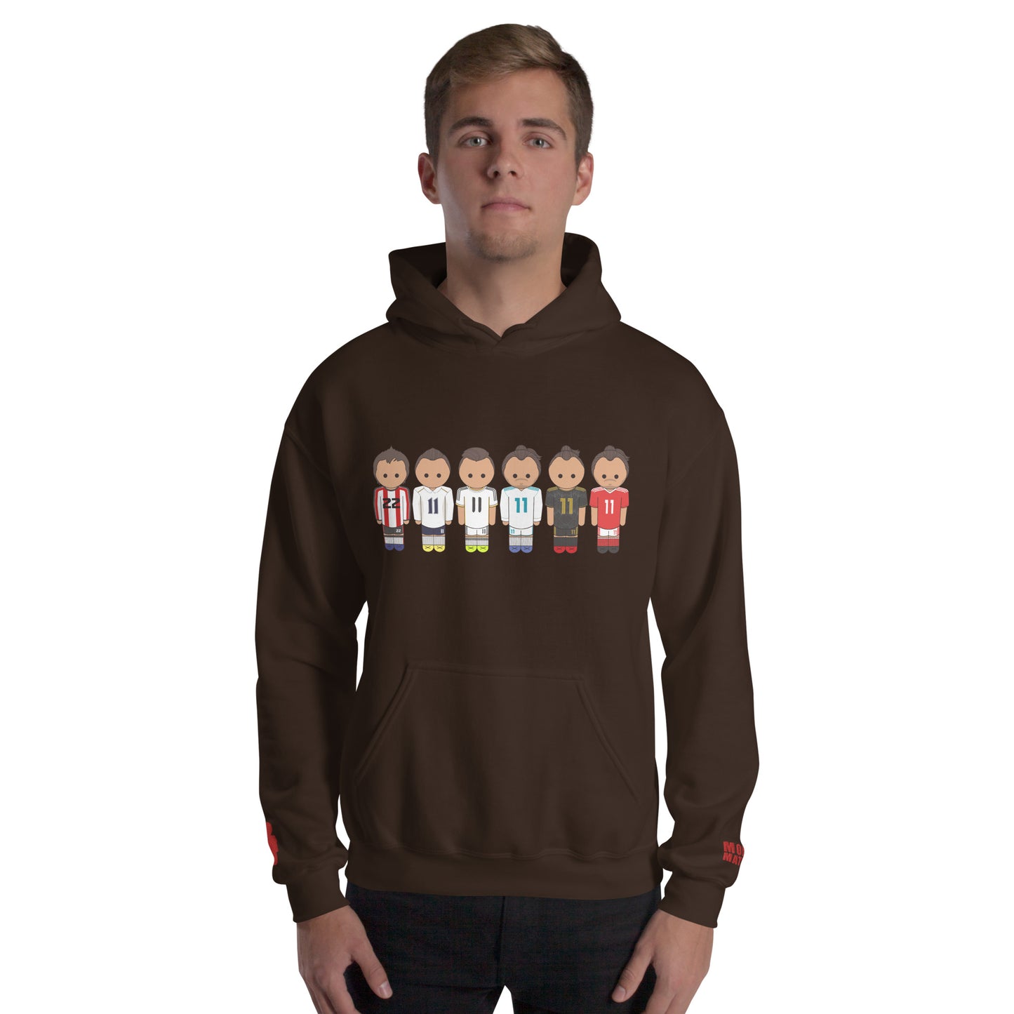 Gareth Bale Lineup Unisex Hoodie