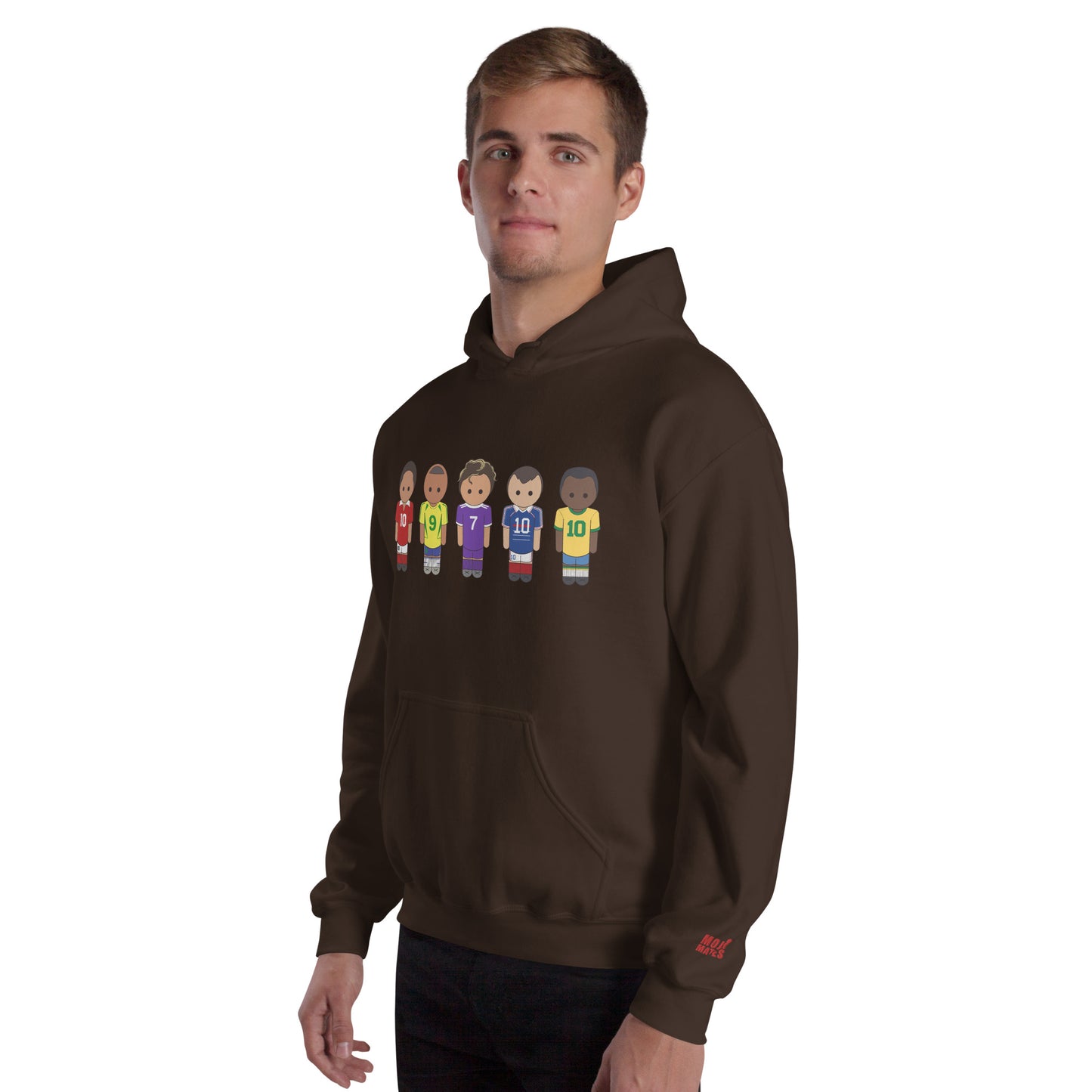 Legends of the Game Eusebio Ronaldo Pele R9 Zidane Unisex Hoodie