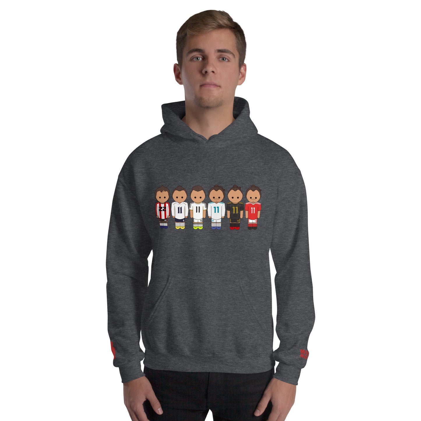Gareth Bale Lineup Unisex Hoodie