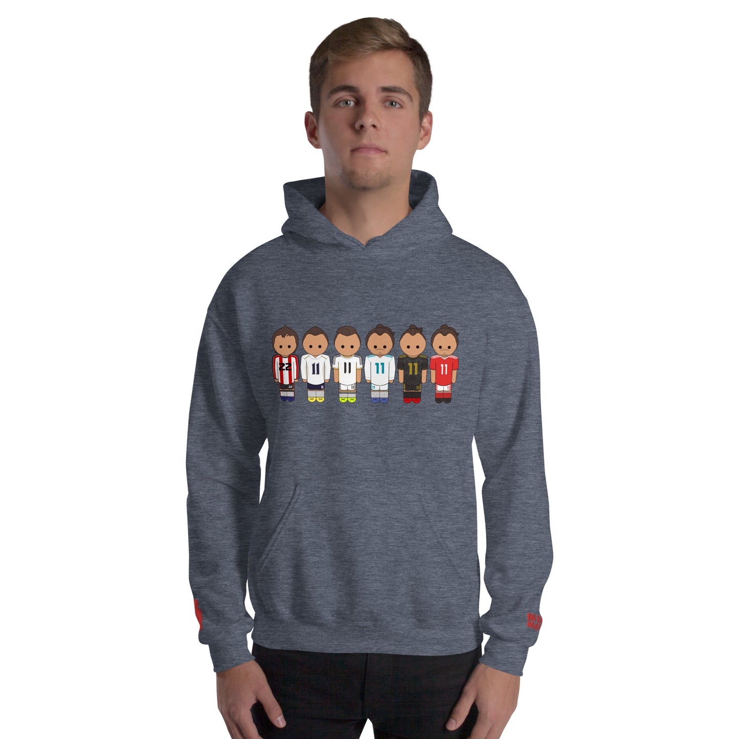 Gareth Bale Lineup Unisex Hoodie