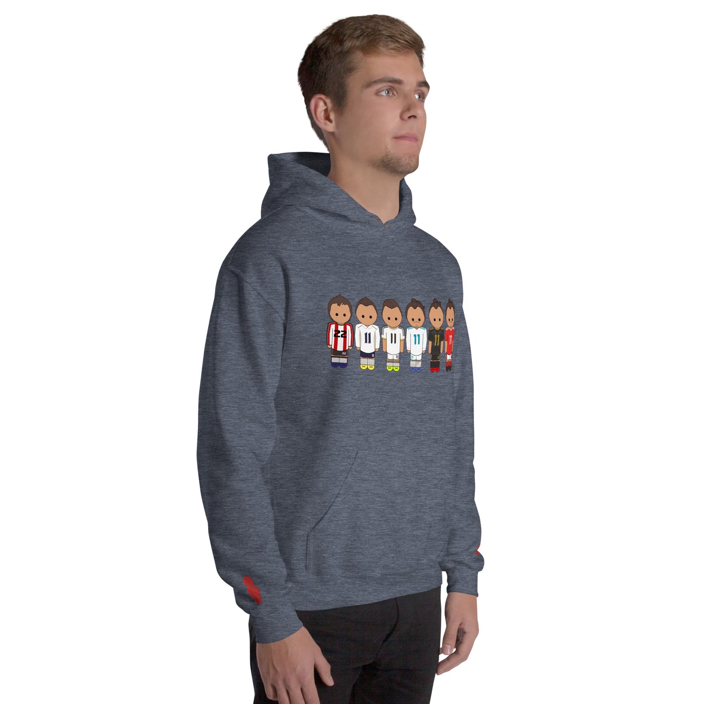 Gareth Bale Lineup Unisex Hoodie