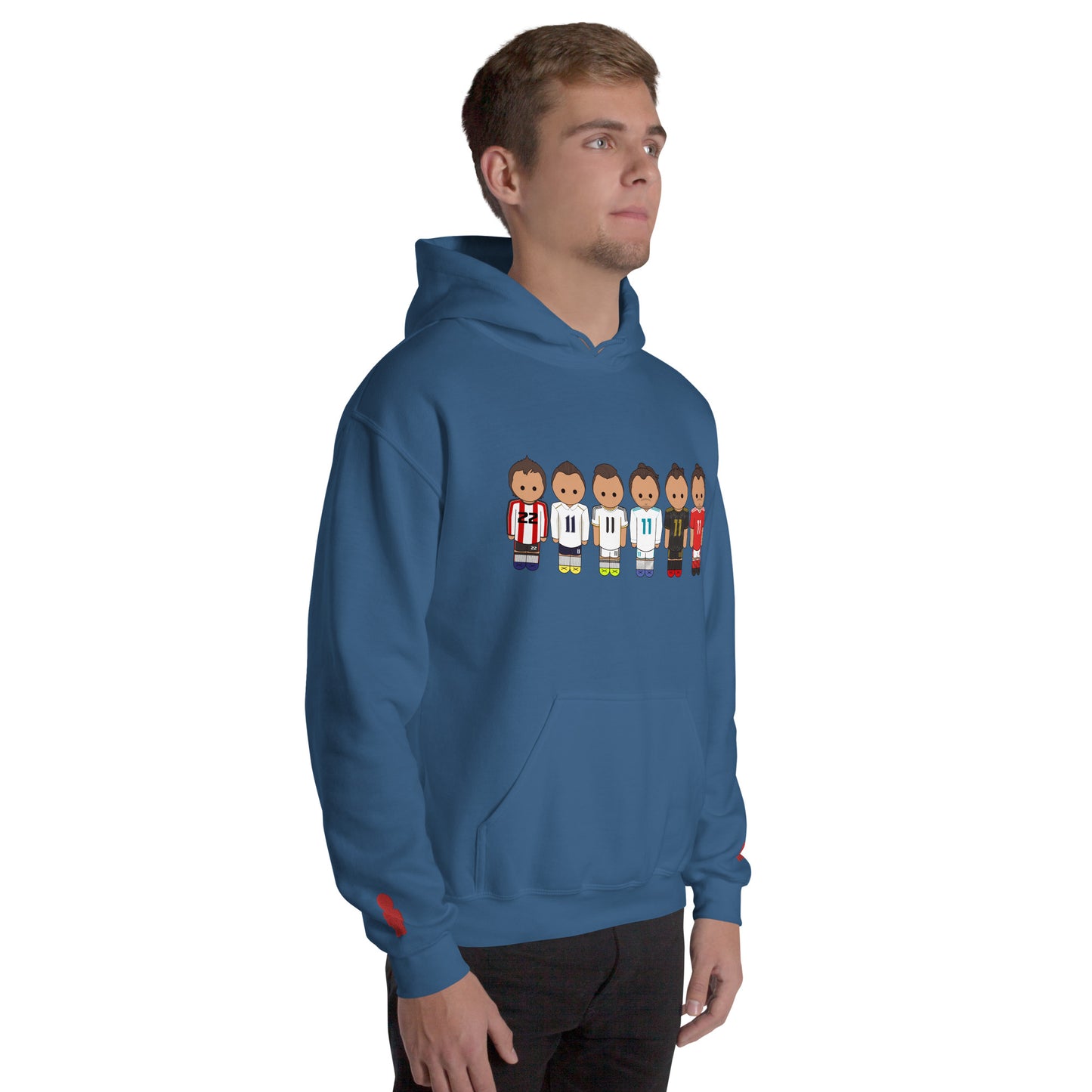 Gareth Bale Lineup Unisex Hoodie