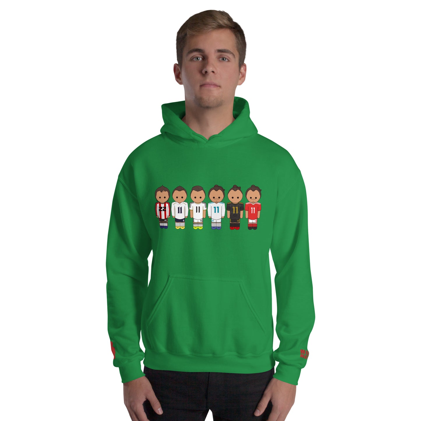 Gareth Bale Lineup Unisex Hoodie
