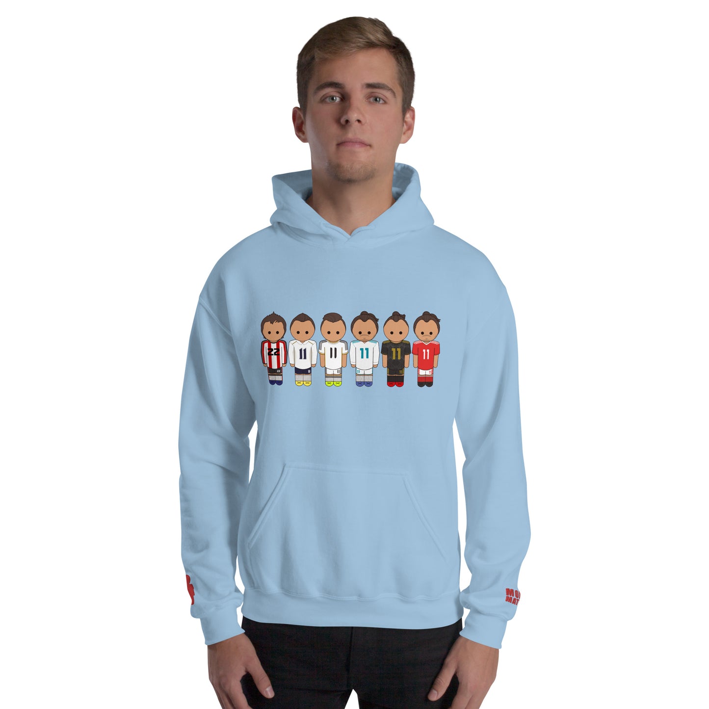 Gareth Bale Lineup Unisex Hoodie