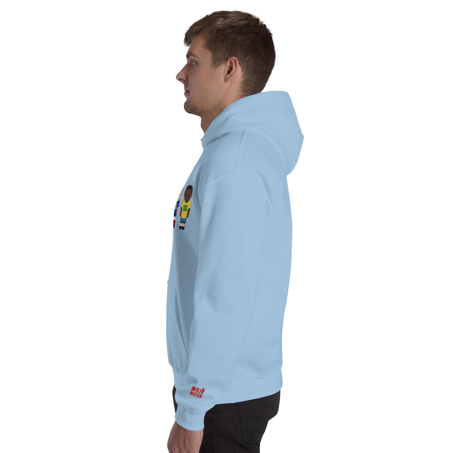 Legends of the Game Eusebio Ronaldo Pele R9 Zidane Unisex Hoodie