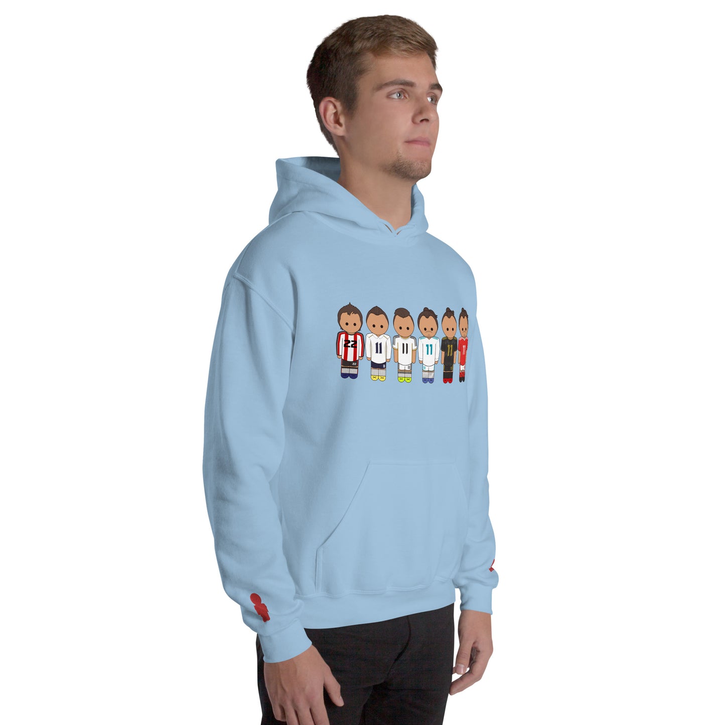 Gareth Bale Lineup Unisex Hoodie