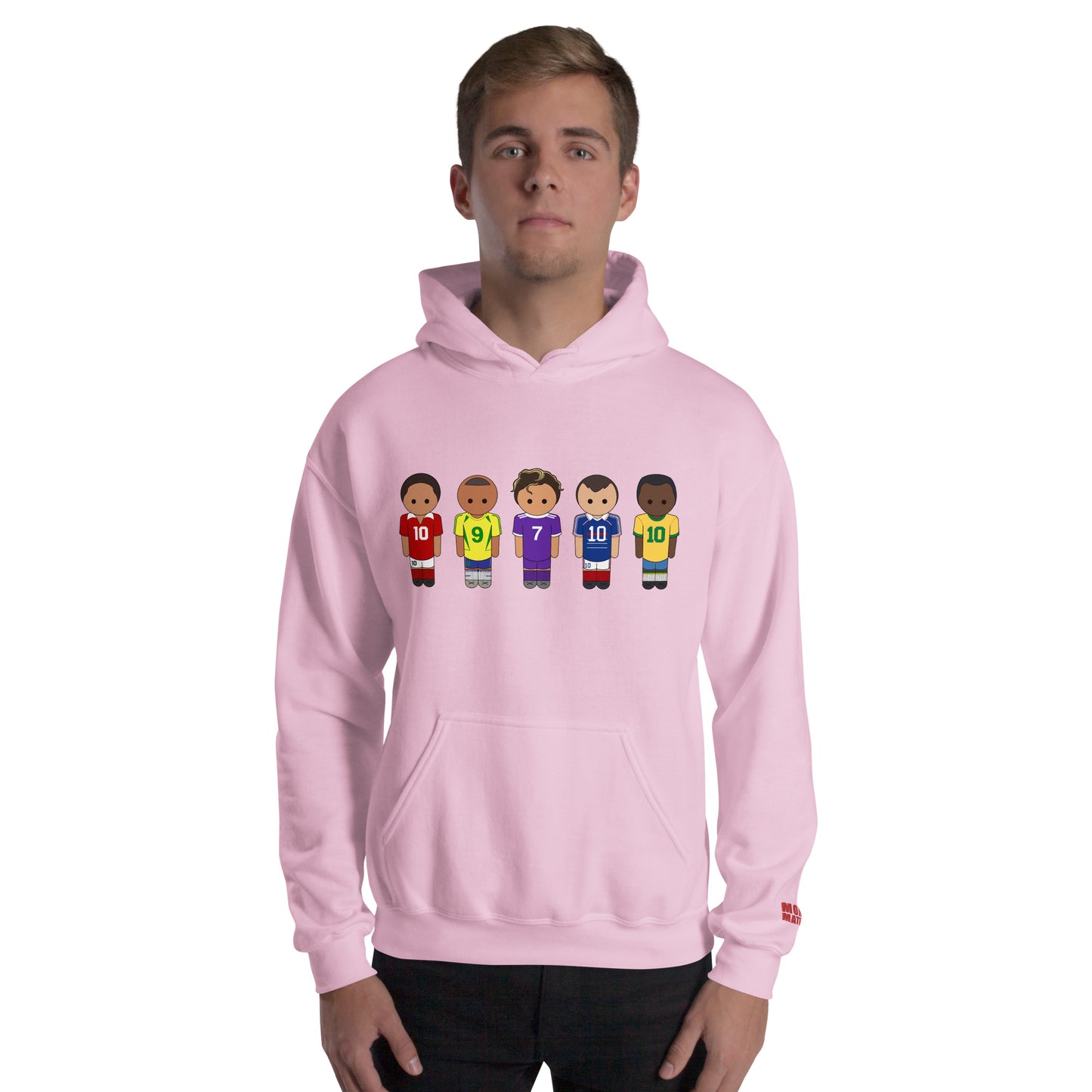 Legends of the Game Eusebio Ronaldo Pele R9 Zidane Unisex Hoodie