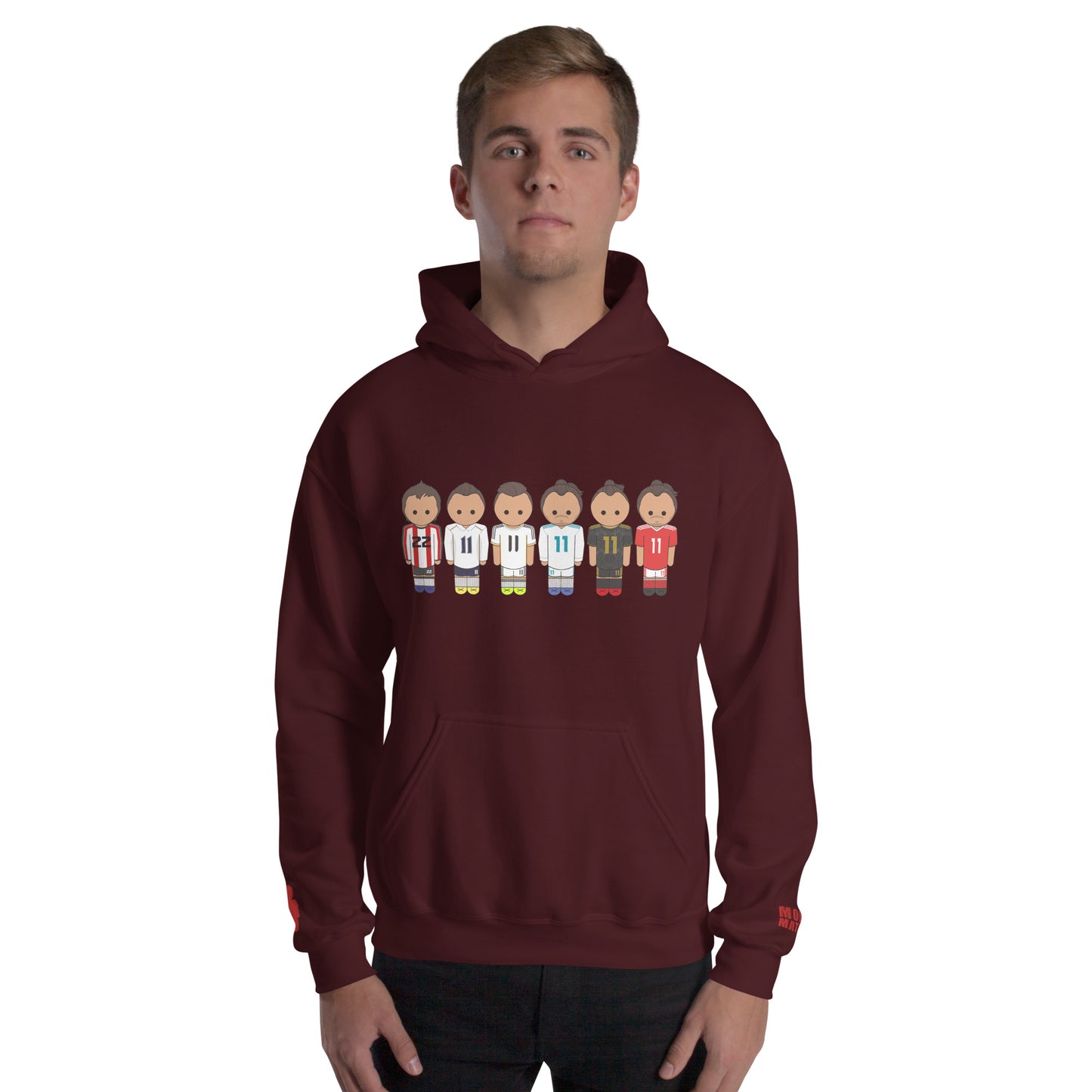 Gareth Bale Lineup Unisex Hoodie