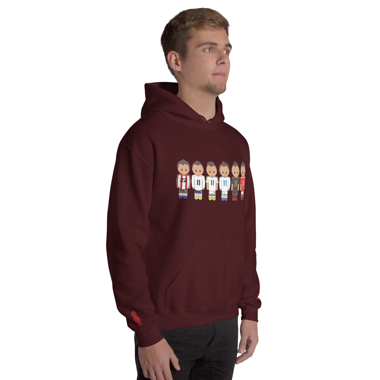 Gareth Bale Lineup Unisex Hoodie