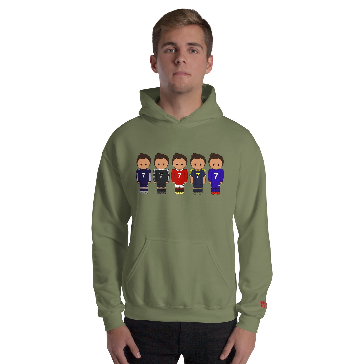 Ronaldo United-Real Madrid Unisex Hoodie