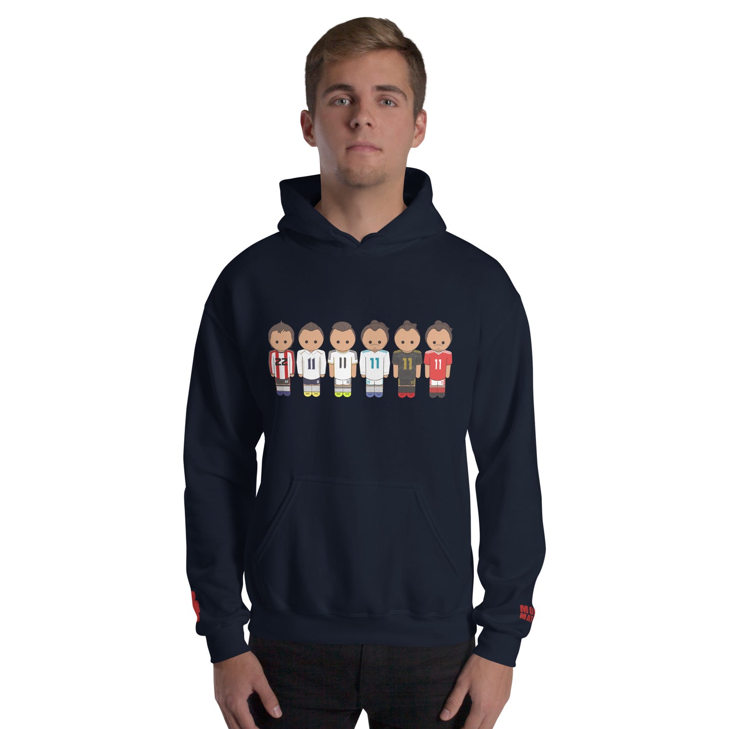Gareth Bale Lineup Unisex Hoodie